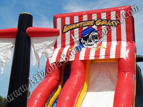 Pirate themed water slides for rent in Chandler AZ